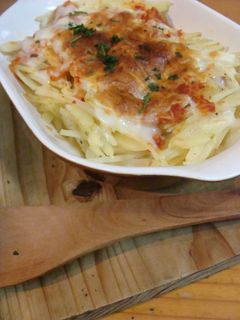 千切りじゃが芋とキムチのチーズ焼き✿-レシピのメイン写真