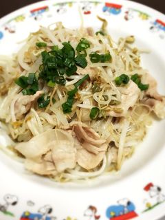 簡単!もやしと豚肉炒め-レシピのメイン写真