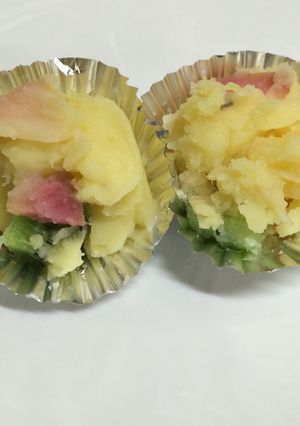 【お正月デザート】きんとん（フルーツ）-レシピのメイン写真