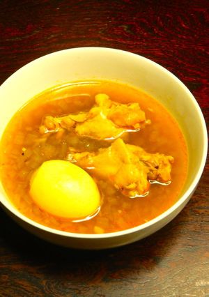 鶏と卵のシチュータンパク質豊富ワン鍋簡単-レシピのメイン写真