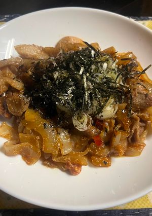 明太マヨ生姜焼き-レシピのメイン写真