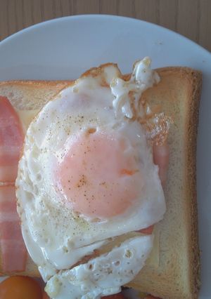 卵とベーコンとチーズのトースト-レシピのメイン写真