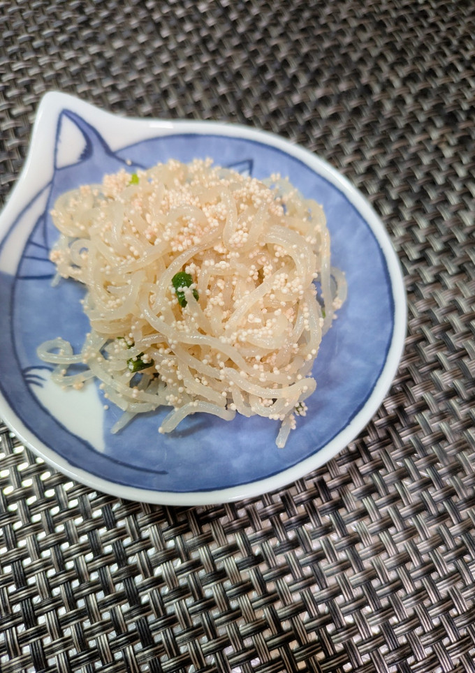 しらたきのたらこ炒め-レシピのメイン写真