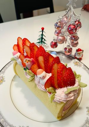 クリスマスケーキ-レシピのメイン写真