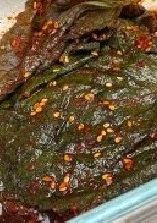 【エゴマ】エゴマの葉の醤油漬け-レシピのメイン写真