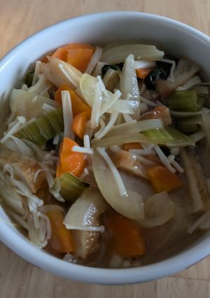 五目揚げと野菜の煮もの-レシピのメイン写真