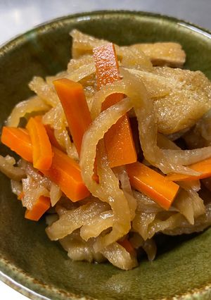 簡単一品！少しの一手間で臭み無の切干大根の煮物-レシピのメイン写真