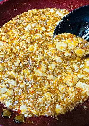 豆腐は切らない麻婆豆腐ネギ抜き-レシピのメイン写真