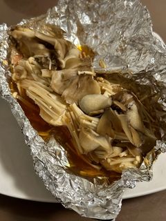 絶品簡単♪鮭のキノコホイル焼き-レシピのメイン写真