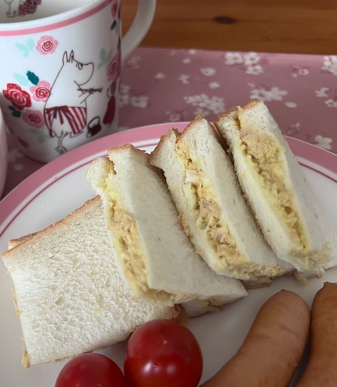 ツナマヨサンドイッチ🥪すり胡麻マスタード by ミセスオリーブ