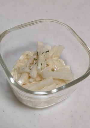 大根とホタテのマヨ醤油サラダ-レシピのメイン写真
