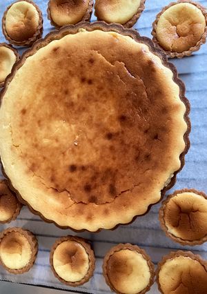 お手軽！ベイクドチーズケーキ-レシピのメイン写真