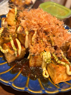 厚揚げで作るタコなしたこ焼き🐙-レシピのメイン写真