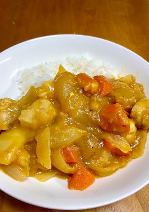 シンプルな材料で優しい米粉お家カレー♪-レシピのメイン写真