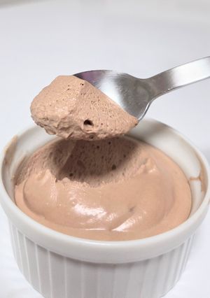 材料２つで、チョコムース-レシピのメイン写真