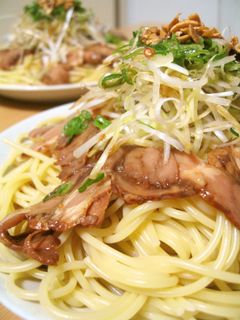 ネギチャーシューパスタ-レシピのメイン写真