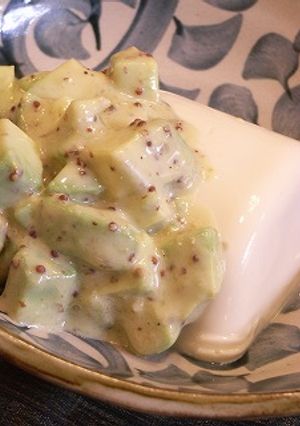 豆腐とアボカドソース-レシピのメイン写真