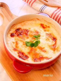 お餅とたらこのグラタン-レシピのメイン写真