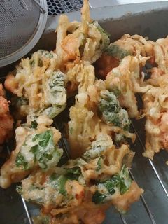 めんたいかき揚げ-レシピのメイン写真
