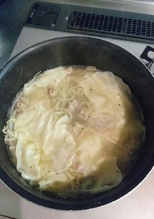 簡単!節約!餃子スープ-レシピのメイン写真