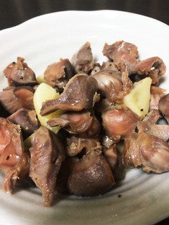砂肝とニンニクのシンプル煮-レシピのメイン写真