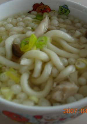 だしがきいてるぅ~☆鶏だしあっさりうどん-レシピのメイン写真