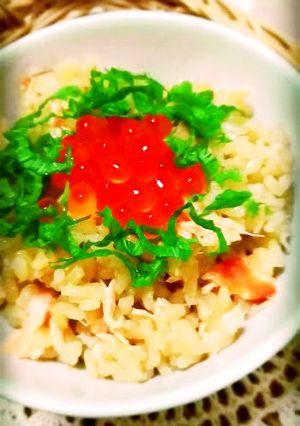 ☆鮭といくらたっぷり!はらこ飯☆お正月-レシピのメイン写真
