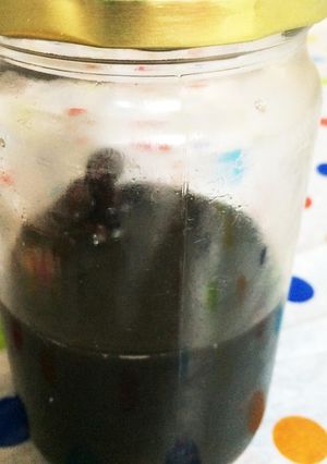プリンセス鍋で☆黒豆煮の覚書（硬め）-レシピのメイン写真