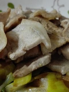 簡単☆豚肉とたっぷりネギの酢醤油かけ-レシピのメイン写真