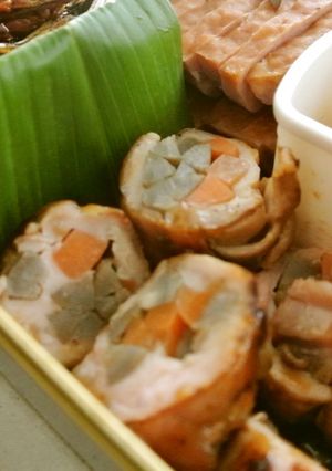 鶏もも肉で八幡巻き おせち用-レシピのメイン写真