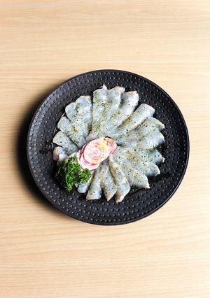 ヒラメのカルパッチョ-レシピのメイン写真