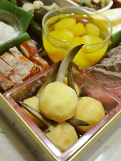 くわいの煮物 おせち用-レシピのメイン写真