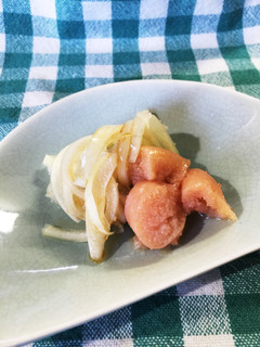 玉ねぎとたらこのマリネ-レシピのメイン写真