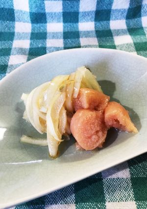 玉ねぎとたらこのマリネ-レシピのメイン写真