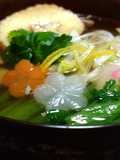豚バラと小松菜のお雑煮