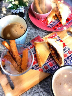 とろ〜★ホットサンド&スティック揚げパン-レシピのメイン写真