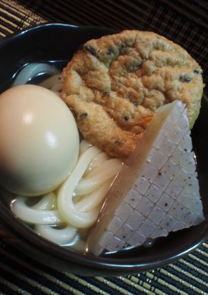 コンビニ活用♪「超簡単おでんうどん」-レシピのメイン写真