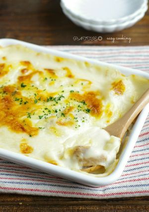 ☆簡単☆キノコと鶏肉のグラタン-レシピのメイン写真