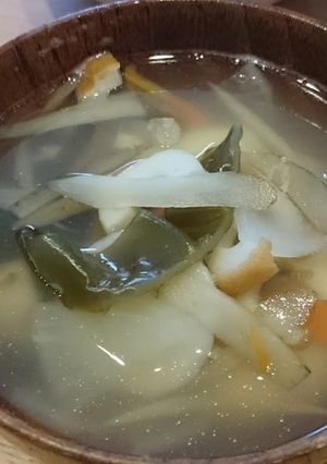 我が家の雑煮（福岡県南部）-レシピのメイン写真