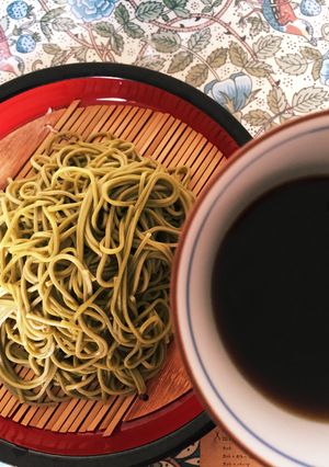 茶そばざる蕎麦-レシピのメイン写真