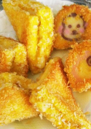 はんぺんのカレーパン粉焼き-レシピのメイン写真