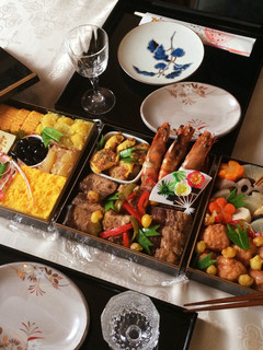 お節の盛り付け例-レシピのメイン写真