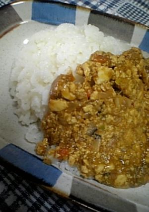 やさしい味☆豆腐のドライカレー-レシピのメイン写真