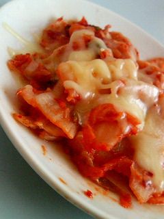 ✿簡単おつまみ✿とろ~~り♡♡キムチーズ-レシピのメイン写真