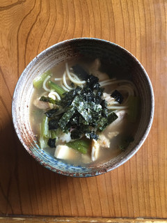 お雑煮スープパスタ-レシピのメイン写真