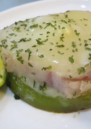 ロースハムと玉ねぎのチーズ焼き-レシピのメイン写真