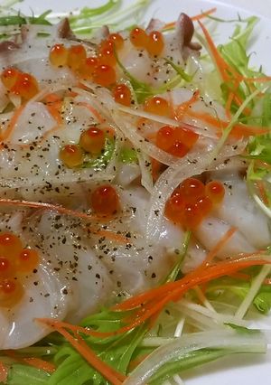 たこのわさびカルパッチョ-レシピのメイン写真