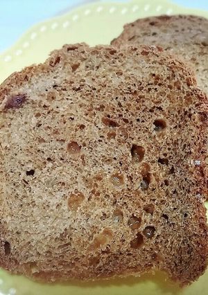 ♡ キャラメルモカ食パン ( hb )-レシピのメイン写真