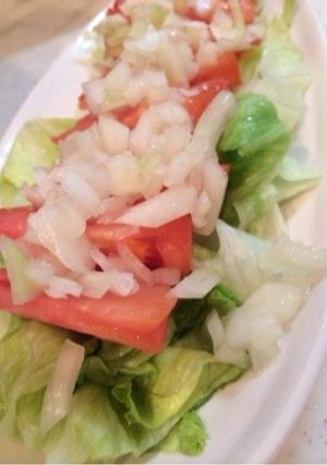 ★簡単★玉ねぎ酢でトマトサラダ♫-レシピのメイン写真