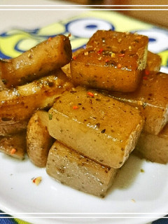 ちょこっとおつまみ:バター醤油こんにゃく-レシピのメイン写真
